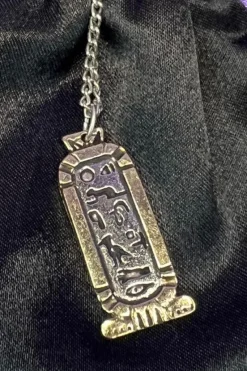 Jewels of Atum Ra Cleopatra Love Cartouche Pendant