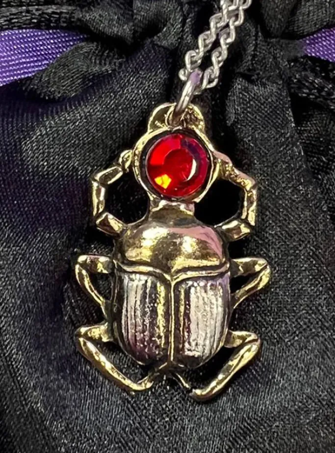 Jewels of Atum Ra Scarab Pendant