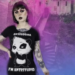 Innocent Clothing Killer Panda Antisocial TShirt