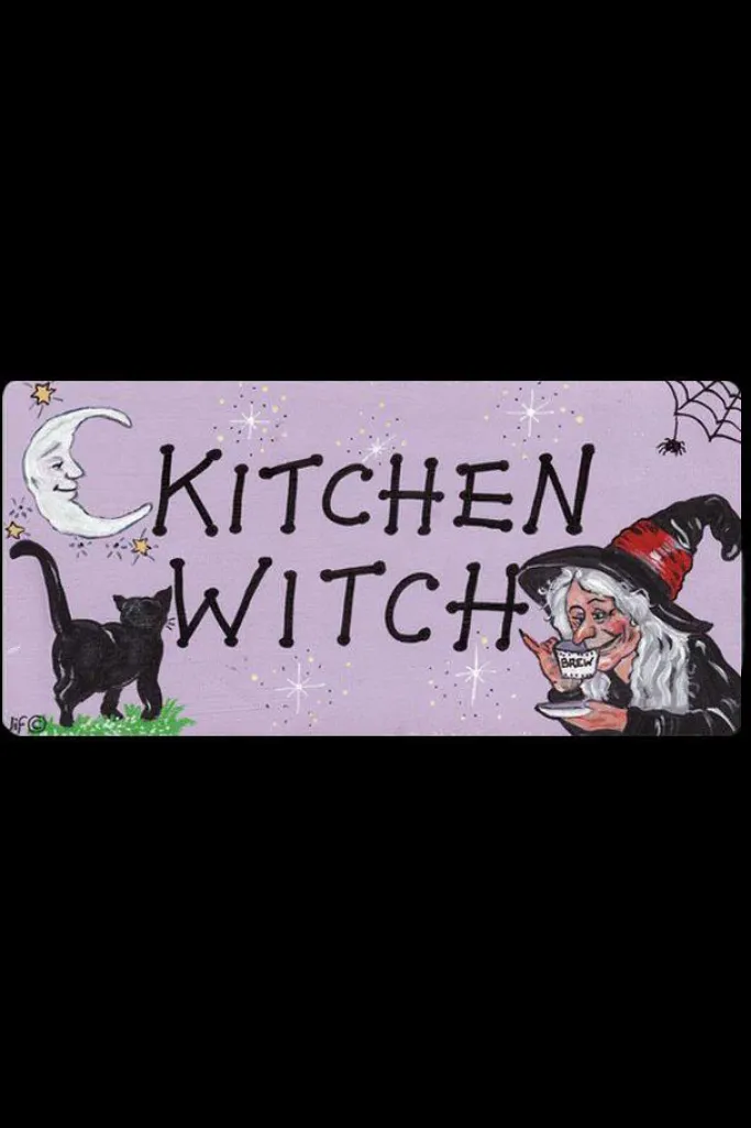 Something Different Kitchen Witch Smiley Fridge Magnet