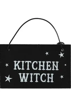 Something Different Kitchen Witch Witchy Hanging Mini Sign