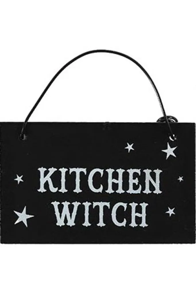 Something Different Kitchen Witch Witchy Hanging Mini Sign