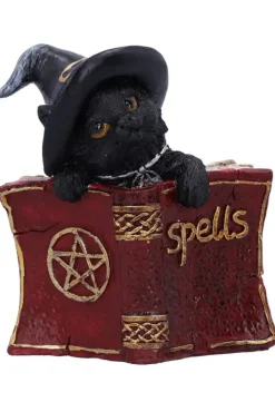 Nemesis Now Kitty's Grimoire Cat Red