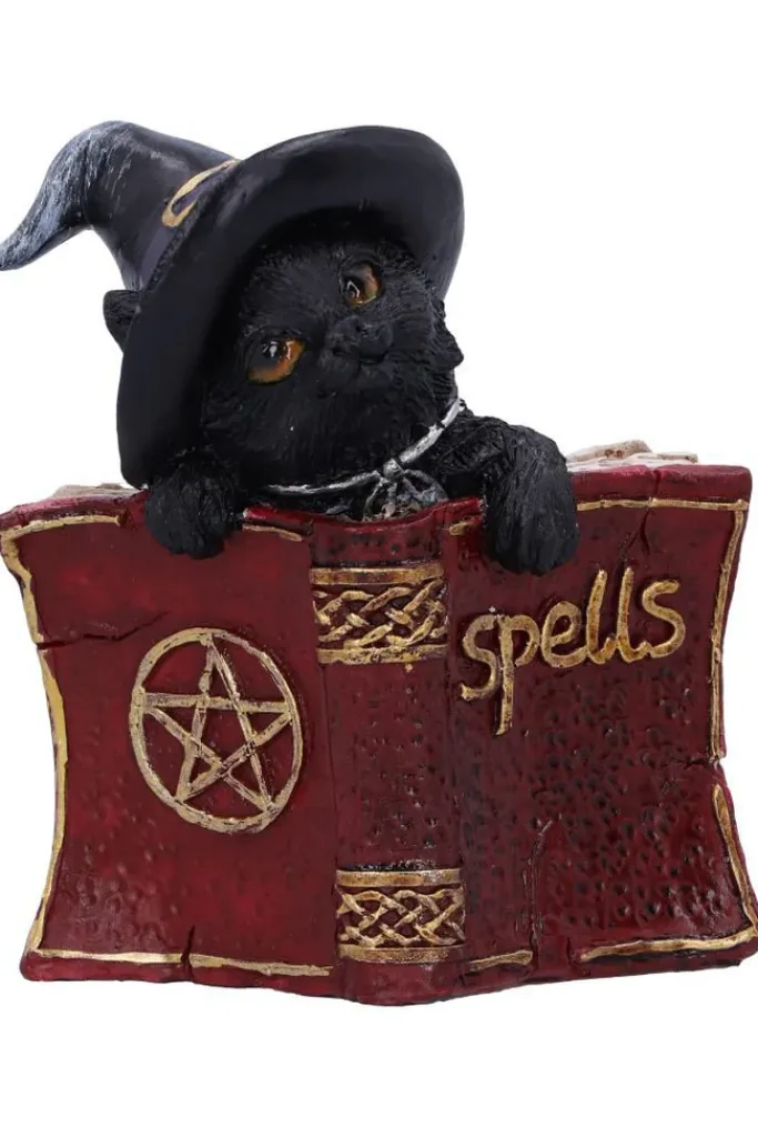 Nemesis Now Kitty's Grimoire Cat Red