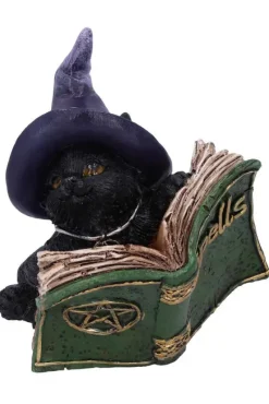 Nemesis Now Kitty's Grimoire Green