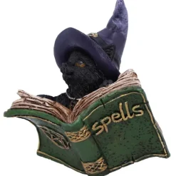 Nemesis Now Kitty's Grimoire Green