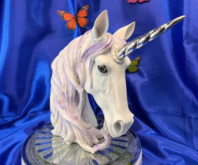 Nemesis Now Large White Jewelled Magnificence Unicorn