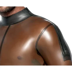 LATE-X Mens Latex Jumpsuit