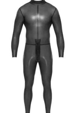 LATE-X Mens Latex Jumpsuit