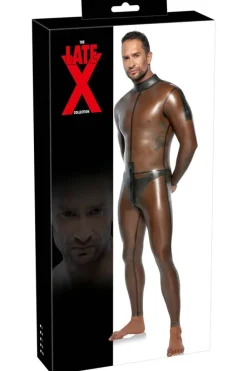 LATE-X Mens Latex Jumpsuit