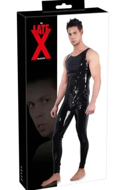LATE-X Mens Latex Jumpsuit