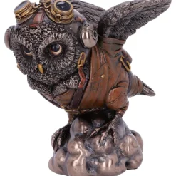 Nemesis Now Learning to Fly Steampunk Owl
