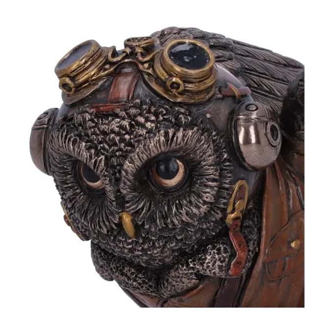Nemesis Now Learning to Fly Steampunk Owl