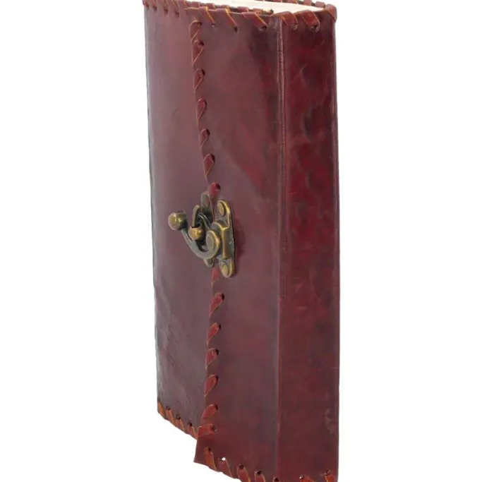 Nemesis Now Leather Journal with Lock