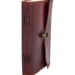 Nemesis Now Leather Journal with Lock