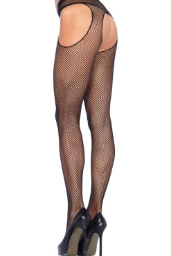 Leg Avenue Fishnet Suspender Pantyhose