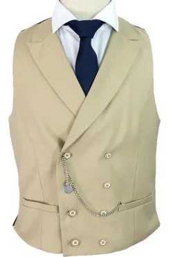 Kaymans Lennox Beige Steampunk Waistcoat