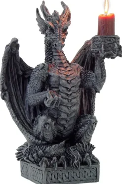 Nemesis Now Light Keeper Dragon Candle Holder
