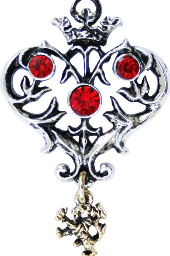 Lost Treasures of Albion Lion Heart Necklace