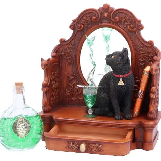 Nemesis Now Lisa Parker Absinthe Cat Diorama