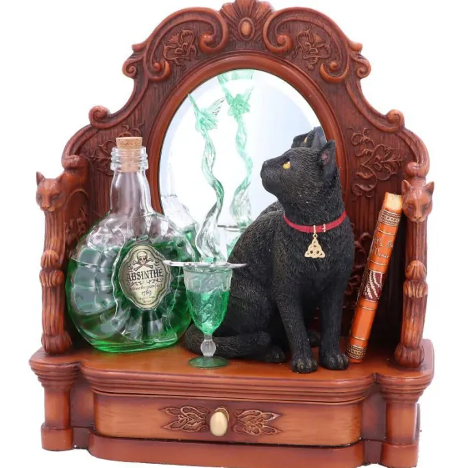 Nemesis Now Lisa Parker Absinthe Cat Diorama