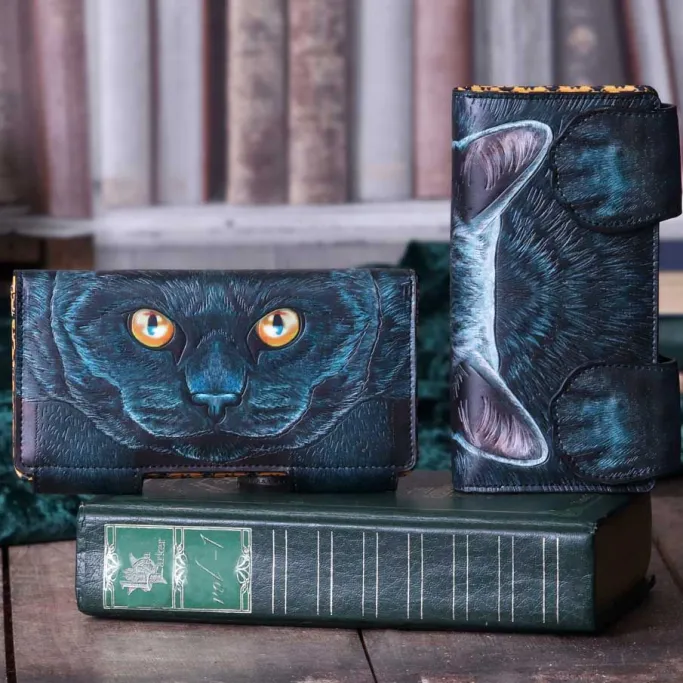 Nemesis Now Lisa Parker Guardian Cat Embossed Purse