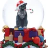 Nemesis Now Lisa Parker Krampuss Cat Snow Globe