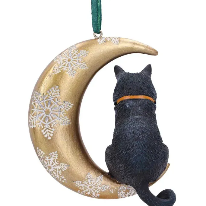 Nemesis Now Lisa Parker Moon Cat Hanging Ornament
