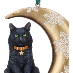 Nemesis Now Lisa Parker Moon Cat Hanging Ornament