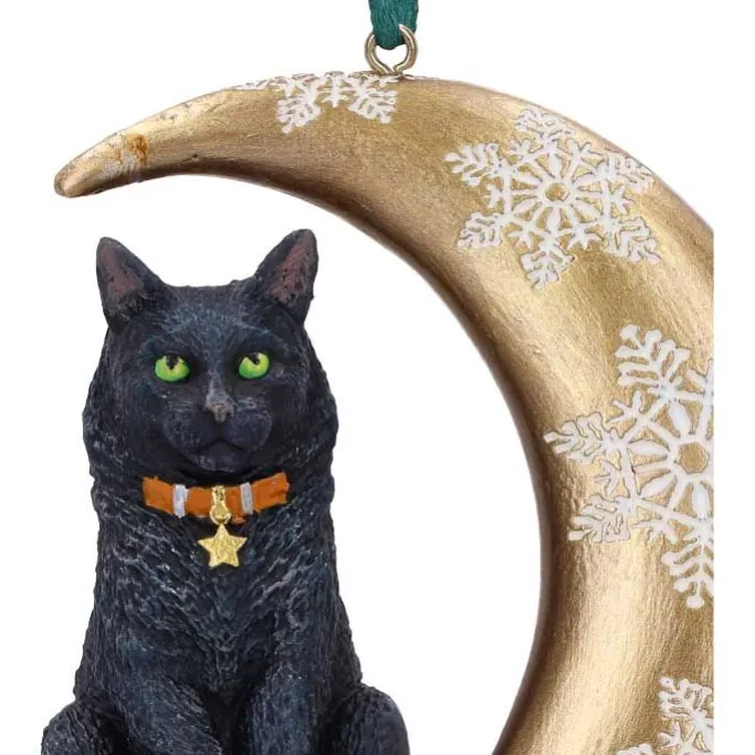 Nemesis Now Lisa Parker Moon Cat Hanging Ornament