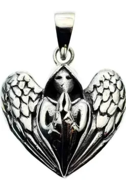 Lisa Parker Jewellery Lisa Parker Praying Angel Pendant Silver