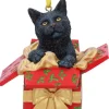 Nemesis Now Lisa Parker Present Cat Hanging Ornament