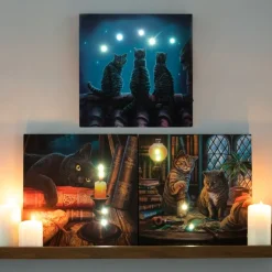 Something Different Lisa Parker Purrlock Holmes Light Up Picture