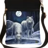 Nemesis Now Lisa Parker Warriors Of Winter Wolf Shoulder Bag