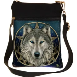 Nemesis Now Lisa Parker Wild One Wolf Head Shoulder Bag