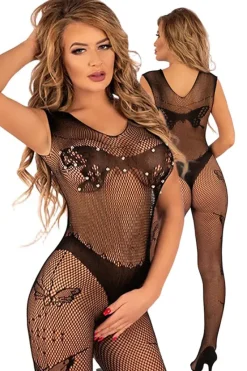 Corsetti Livia Mikunn Bodystocking Black