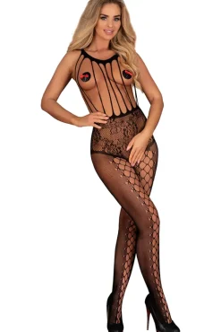 Corsetti Livia Oaniam Bodystocking Black