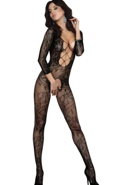 Corsetti Livia Zita Bodystocking Black