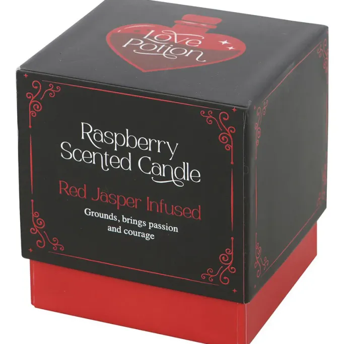 Something Different Love Potion Raspberry Crystal Chip Candle