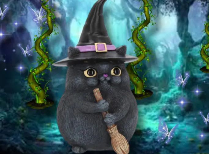 Nemesis Now Lucky Black Cat