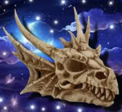 Nemesis Now Lumo Lumiescent Dragon Skull with LED Lights