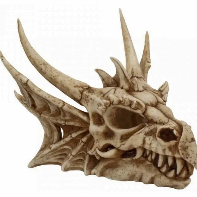 Nemesis Now Lumo Lumiescent Dragon Skull with LED Lights