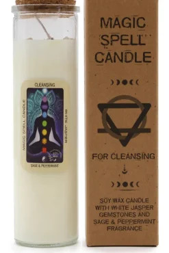 Ancient Wisdom Magic Spell Candle - Cleansing