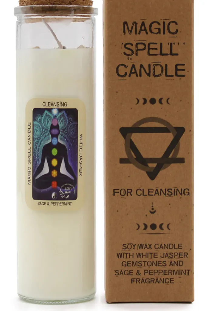 Ancient Wisdom Magic Spell Candle - Cleansing