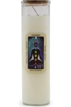 Ancient Wisdom Magic Spell Candle - Cleansing