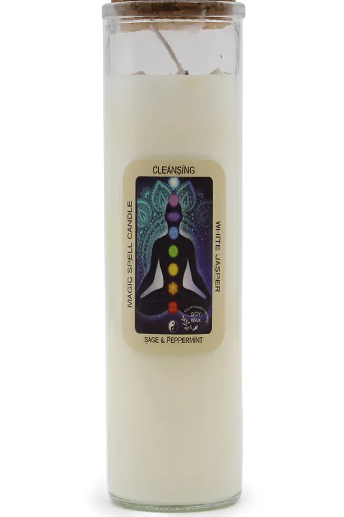 Ancient Wisdom Magic Spell Candle - Cleansing