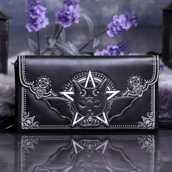 Nemesis Now Malpuss Embossed Purse
