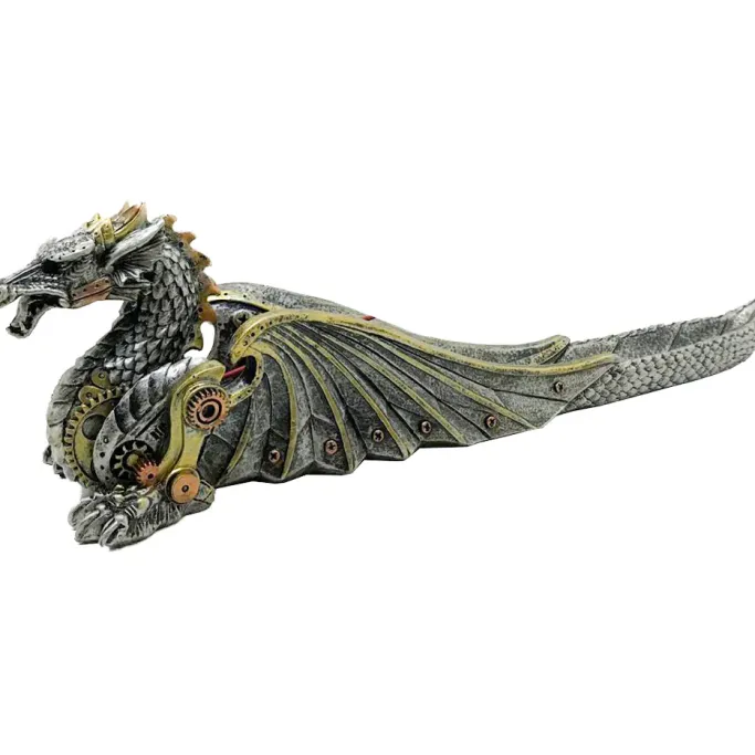 Nemesis Now Mechanical Fire Steampunk Dragon Incense Burner