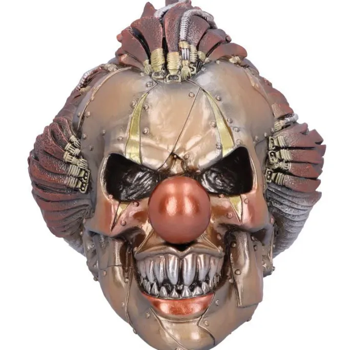 Nemesis Now Mechanical Laughter Steampunk Clown Skull