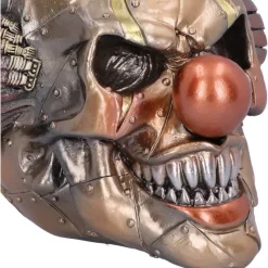 Nemesis Now Mechanical Laughter Steampunk Clown Skull